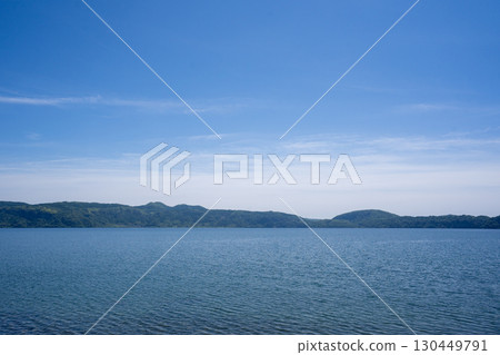Lake Ikeda in Kagoshima Prefecture in early summer 130449791