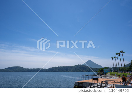 Lake Ikeda in Kagoshima Prefecture in early summer 130449793