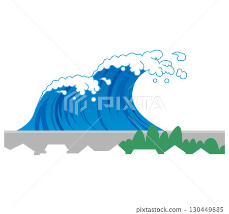 01號地震引發的海嘯疏散 130449885