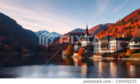 view of the city center 130450255