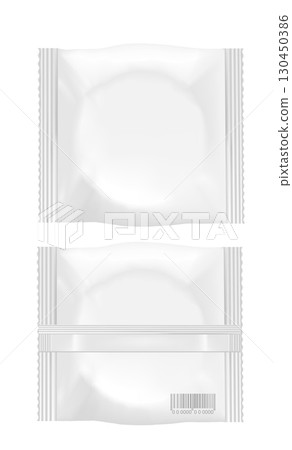 White packaging for round cookies and biscuit White packaging for round cookies and biscuit 130450386