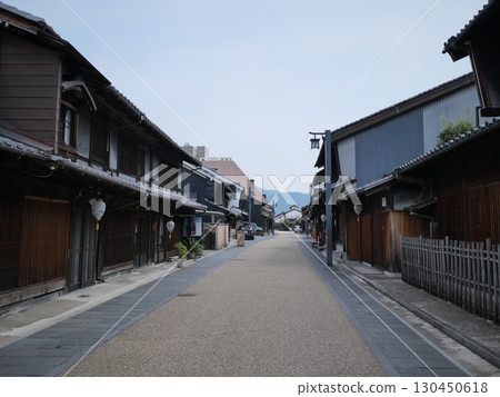 The old townscape of Kawaramachi in Gifu City 130450618