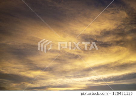 Sunset Dusk Autumn Sky Autumn Sunset Sky September Image 130451135