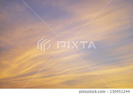Autumn sunset sunset sky twilight sky September image 130451244