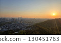 sunset seoul 130451763