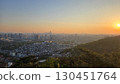 sunset seoul 130451764