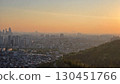 sunset seoul 130451766
