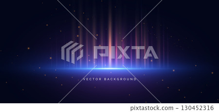 Gold lighting effect shining bokeh illustration on drak background. Gold lighting effect shining bokeh illustration on drak background. 130452316