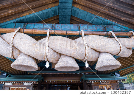 【#島根】出雲大社神樂殿的大注連繩 130452397