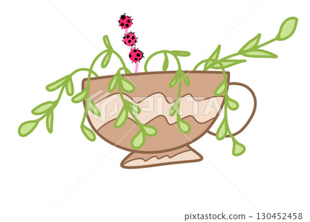 Ladybug Flower 130452458