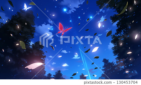 Clouds leading to heaven 130453704