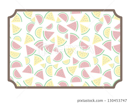 Watermelon frame Watermelon frame 130453747