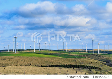 Soya Hills: Nature and wind power in harmony Soya Hills: Nature and wind power in harmony 130453828