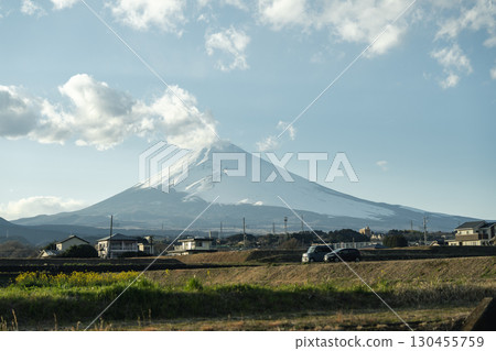 Mount Fuji and the countryside Mount Fuji and the countryside 130455759