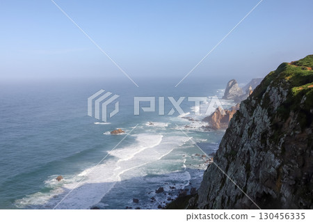 Landscape of Cabo da Roca is landmark in portugal 130456335