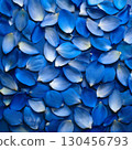 藍色的花瓣 130456793