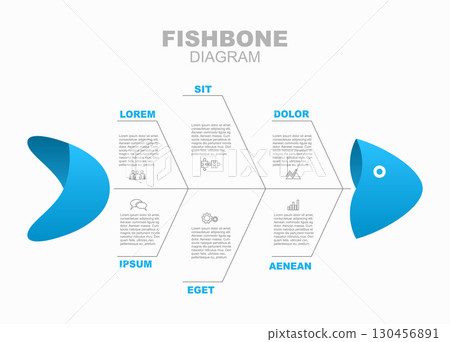 Infographic design template with place for your data. Vector illustration. 130456891