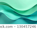 Smeared green mint paints texture 130457246