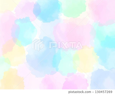 Pastel color background material watercolor painting Pastel color background material watercolor painting 130457269