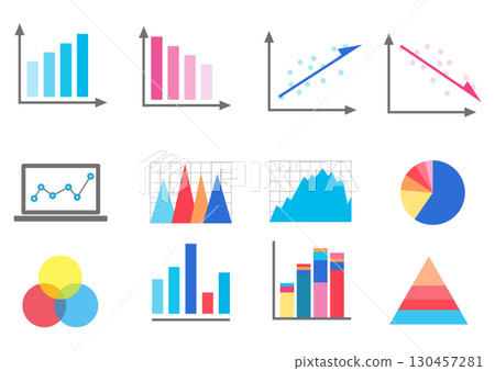 業務圖圖示集 130457281