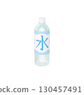日用品插畫素材：PET瓶飲用水650ml（1_2） 130457491