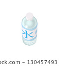 日用品插畫素材：PET瓶飲用水650ml（1_4） 130457493