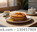 Afternoon pancakes 130457909