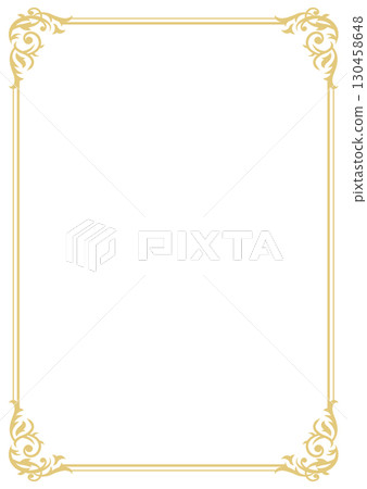 仿古風格證書框 130458648