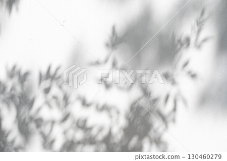 Wall with texture and shadows. Grey concrete background 130460279