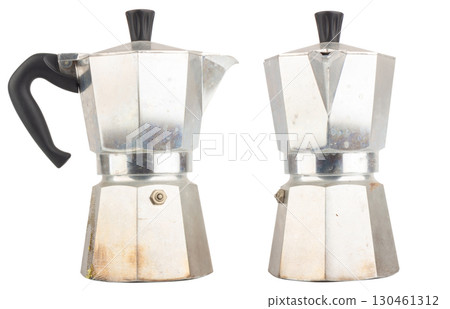 Coffee Maker on White Background Coffee Maker on White Background 130461312