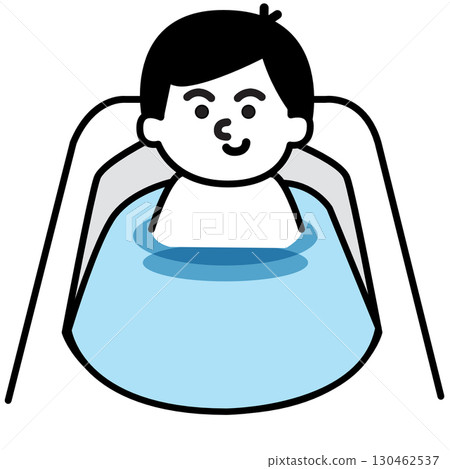 沐浴 | 日常生活活動卡和視覺支援圖示（沐浴時間） 130462537