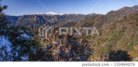 Panorama from Taiko Rock, Yakushima, offshore Alps (winter) Panorama from Taiko Rock, Yakushima, offshore Alps (winter) 130464079