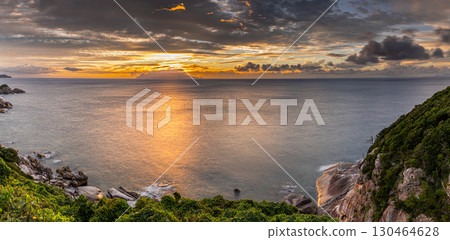 Sunset on the East China Sea Yakushima, the island where the gods reside (Summer) 130464628