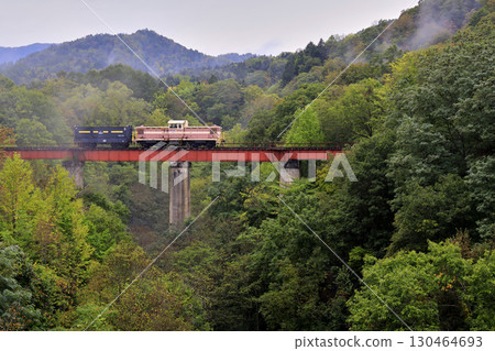 前三井Ashitetsu鐵路煤礦河橋 130464693
