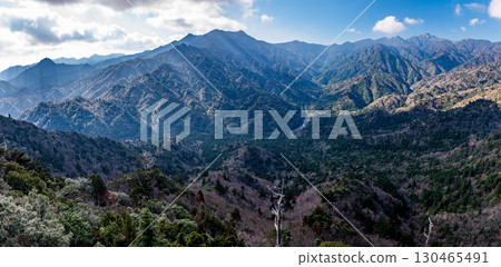 Yakushima National Park Offshore Alps Panorama (Winter) 130465491