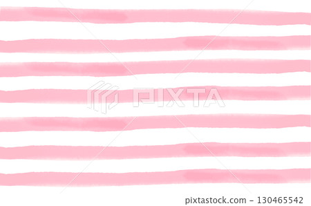 Pink watercolor border background 130465542