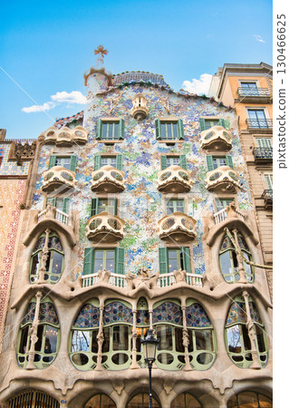 The majesty of Gaudi's famous Casa Batlló 130466625