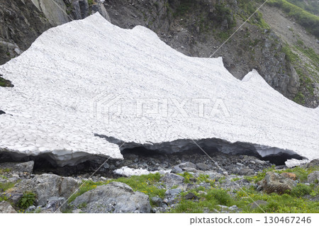 The Oyukikei route from Sarukura to Mt. Shirouma The Oyukikei route from Sarukura to Mt. Shirouma 130467246