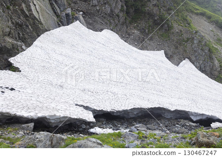 The Oyukikei route from Sarukura to Mt. Shirouma The Oyukikei route from Sarukura to Mt. Shirouma 130467247