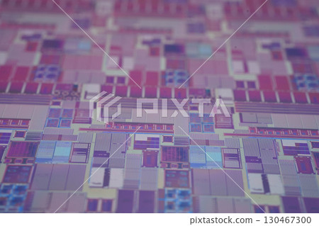 Silicon wafer for manufacturing semiconductor of integrated circuit. 130467300