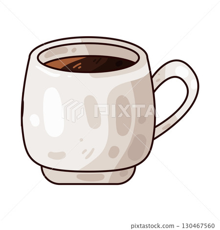 illustration of coffee cup 130467560