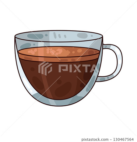 illustration of espresso 130467564