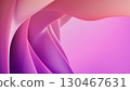 Abstract 3D render with vibrant layered curves and soft gradient backdrop. 130467631