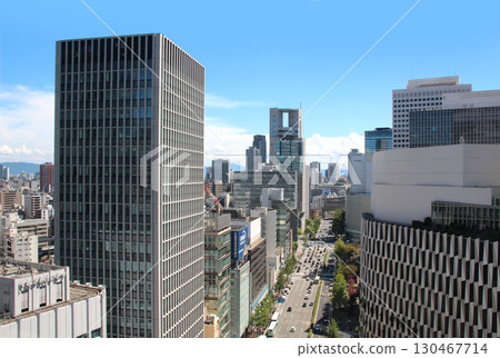 從梅田往淀橋方向俯瞰禦堂筋 130467714