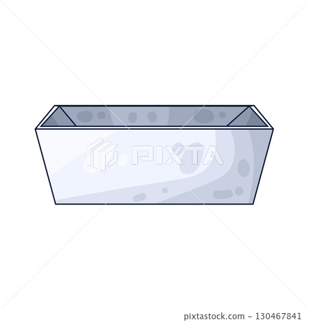 illustration of bathtub illustration of bathtub 130467841
