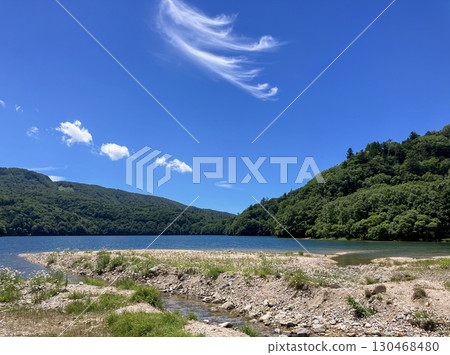 From the shores of Marunuma Lake, Katashina Village, Gunma Prefecture 130468480