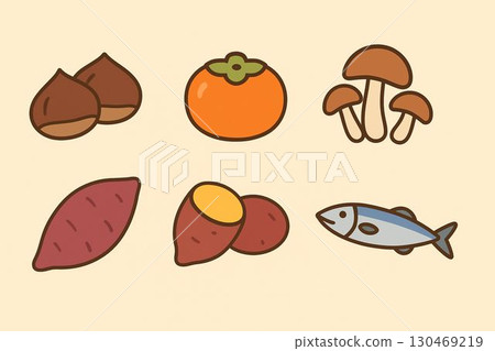 秋季食材 130469219