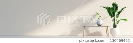 A chic office corner with a glass desk and designer chair, minimalist, monochrome, digital illustration, elegant and sophisticated A chic office corner with a glass desk and designer chair, minimalist, monochrome, digital illustration, elegant and sophisticated 130469493