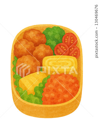 Sports day lunch illustration Sports day lunch illustration 130469676