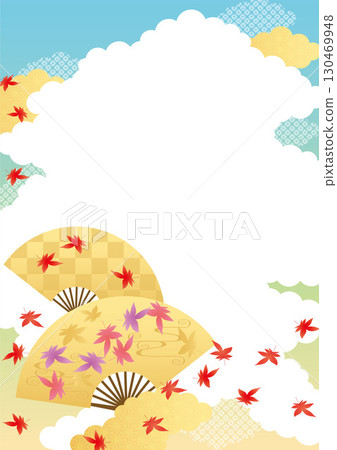 Autumn background 2025 (autumn leaves, etc.) vertical 4-1 vector Autumn background 2025 (autumn leaves, etc.) vertical 4-1 vector 130469948